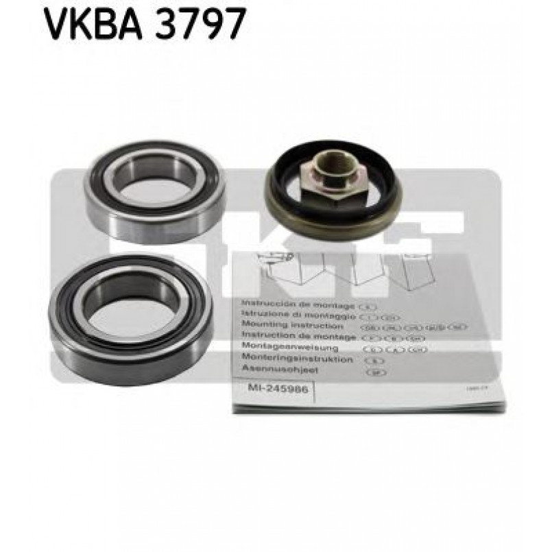 VKBA 3797 SKF Підшипник кульковий d>30